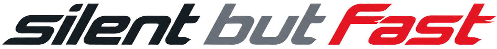 Silent But Fast Logo
